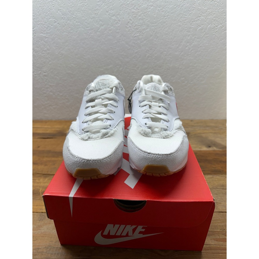 Nike Air Max 1 80 BG The Bay White University Red FJ4628-100 Boys 5.5Y Womens 7 - Picture 4 of 9